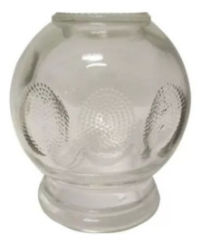Copo De Ventosa De Vidro Com Apoio Para Os Dedos N� 1 Bk